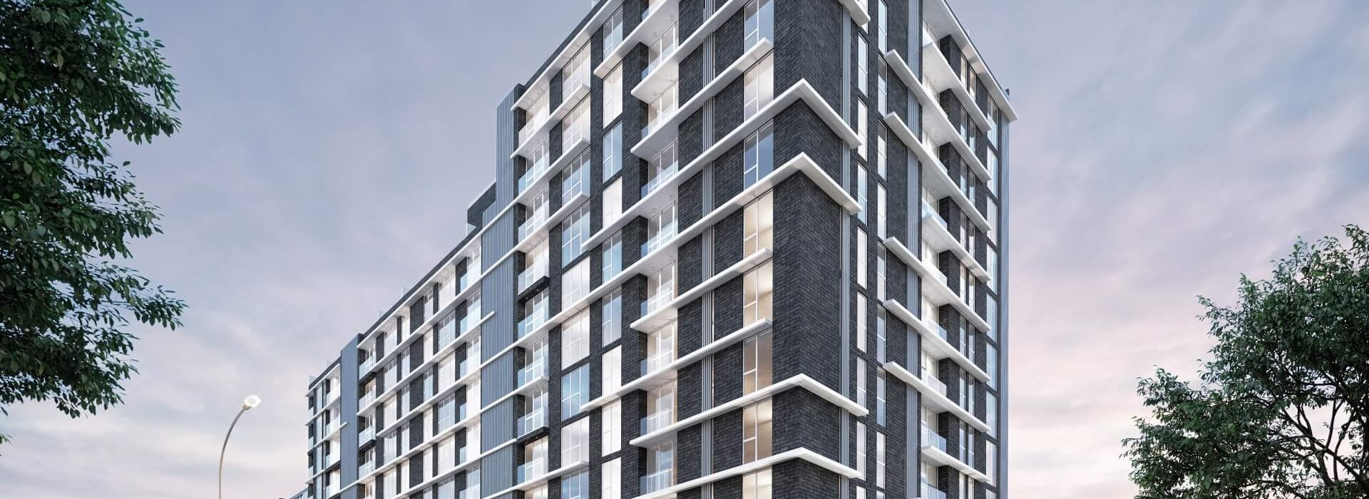 Fachada de edificio Vidal 140